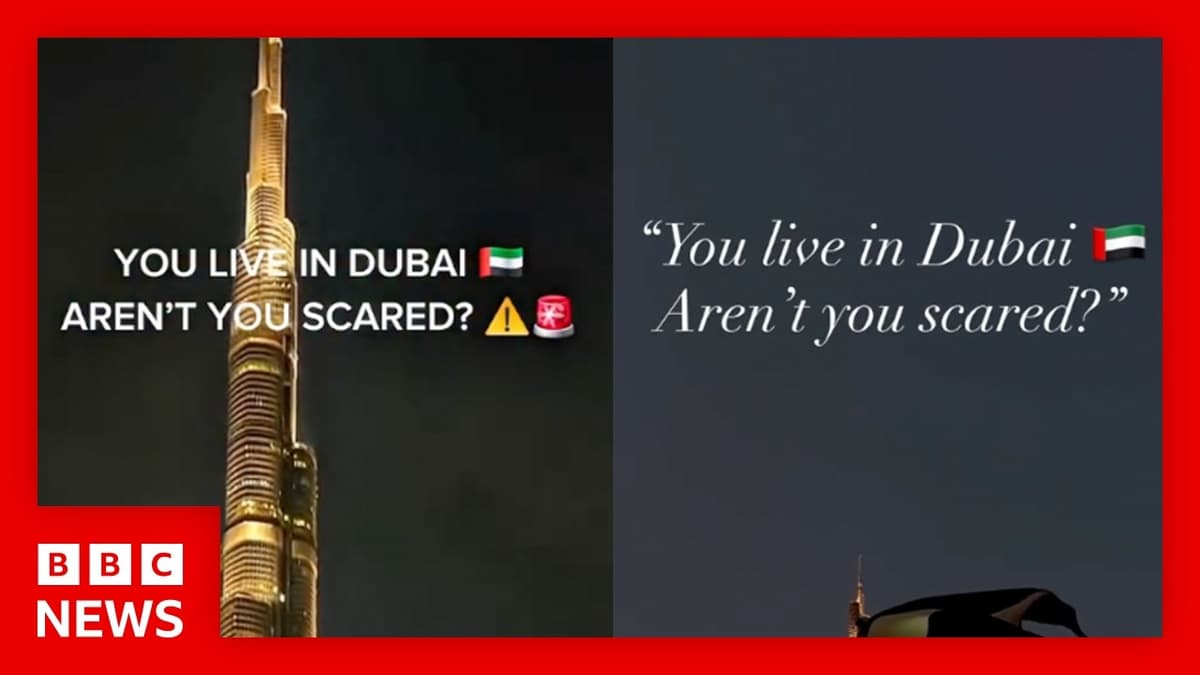 What’s REALLY behind identical posts from Dubai influencers? | BBC News - BBC News cover