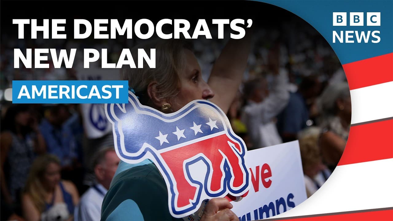 Have the Democrats found a new strategy to scare Trump? | BBC Americast - BBC News cover