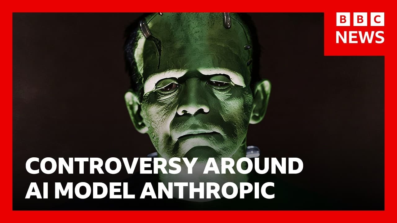 'Is Anthropic the new Dr Frankenstein?' | BBC News - BBC News cover