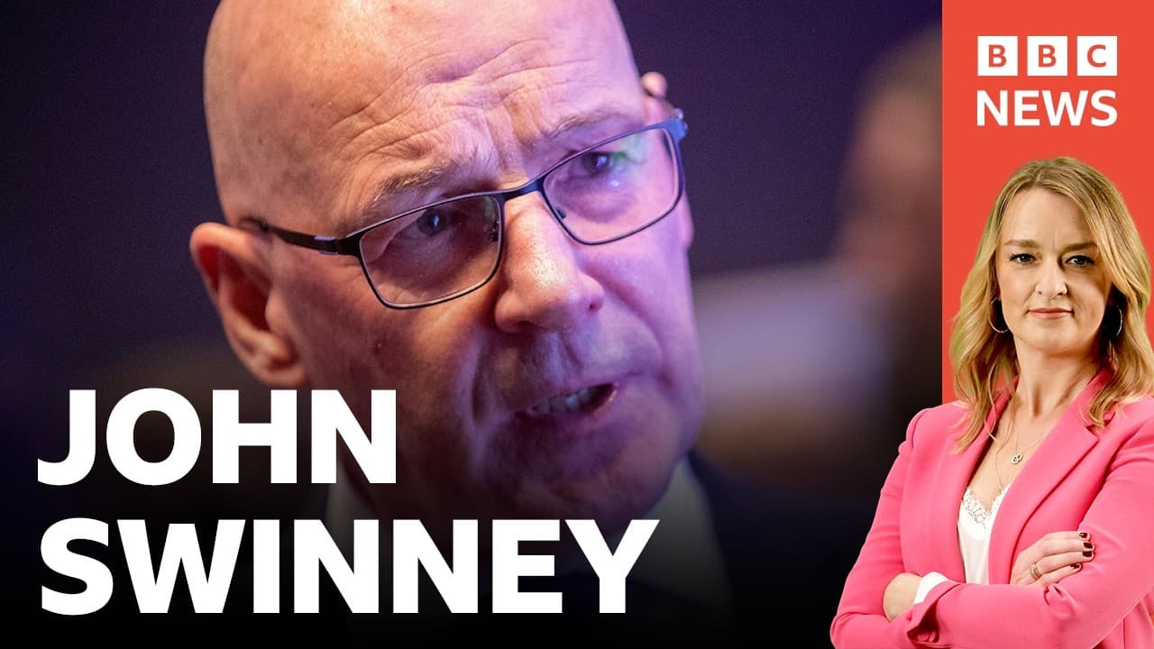 John Swinney would 'consider' US military plane ban | BBC News - BBC News cover