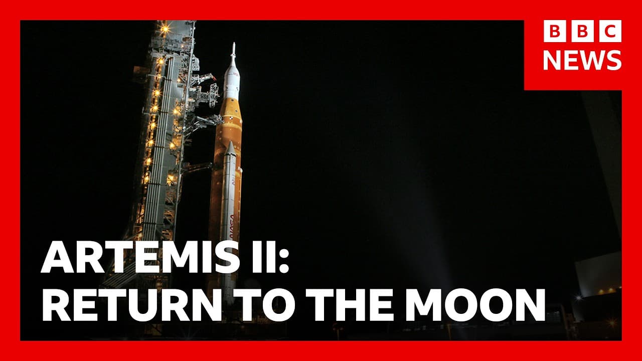 Inside Artemis II and man's return to the Moon | BBC News - BBC News cover