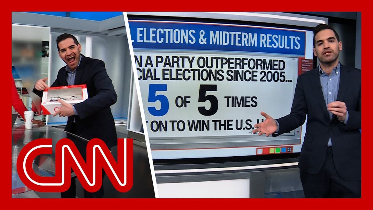 28 minutes of Harry Enten running this week's numbers - CNN cover