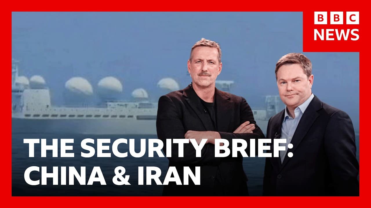 China’s hidden role in the Iran war | The Security Brief - BBC News cover