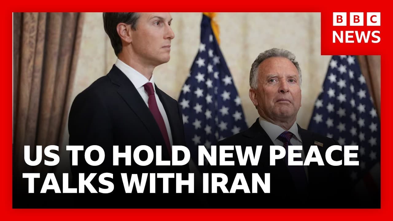 US envoys head for new peace talks with Iran in possible breakthrough | BBC News - BBC News cover