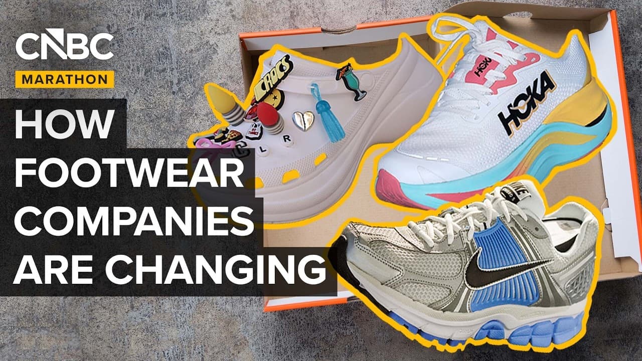 How Footwear Companies Are Changing - CNBC cover