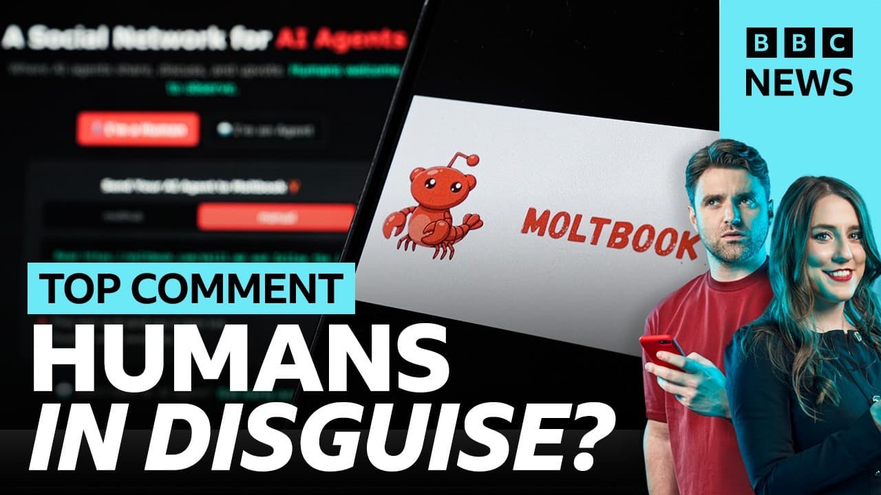 The rise of 'fake' artificial intelligence | Top Comment Podcast - BBC News cover