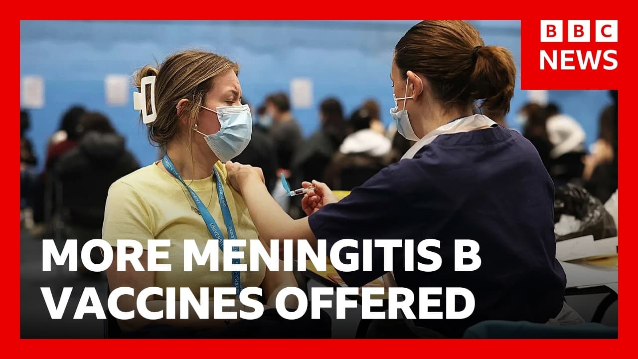 Meningitis B vaccine rollout expanded as six more cases confirmed | BBC News - BBC News cover