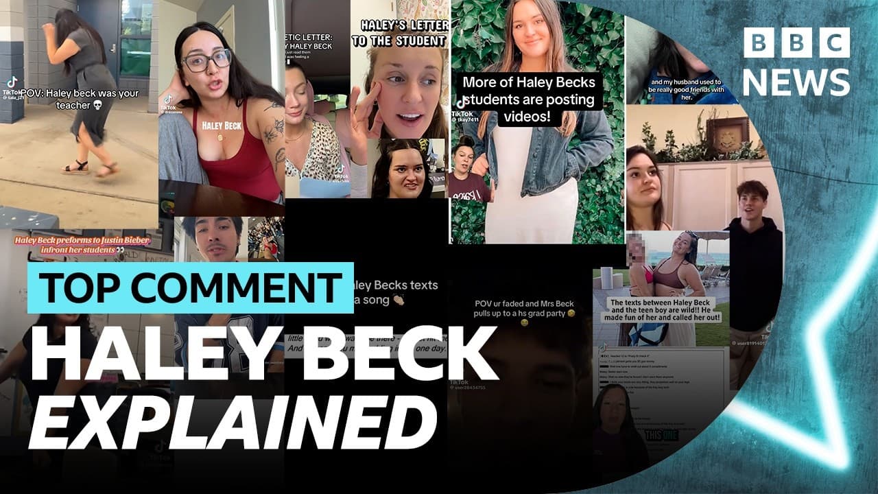 Why the 'Beckstein files' are captivating TikTok | Top Comment Podcast - BBC News cover