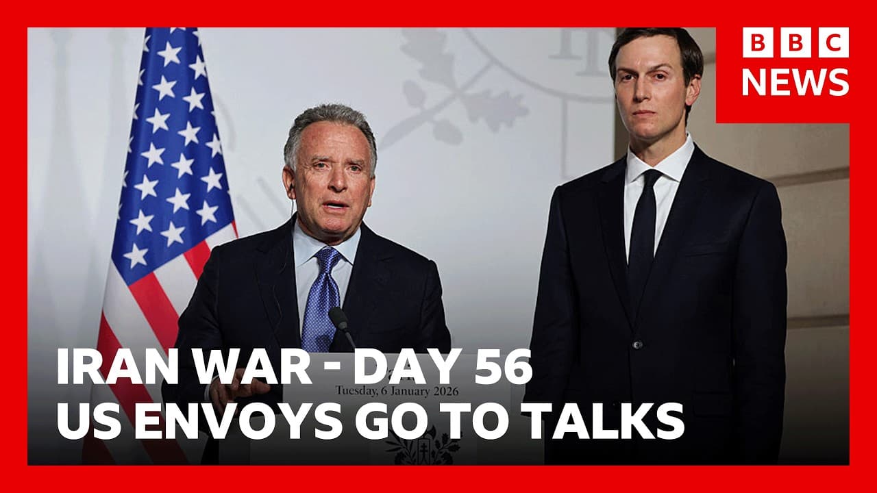 US envoys head to Pakistan for Iran talks | BBC News - BBC News cover