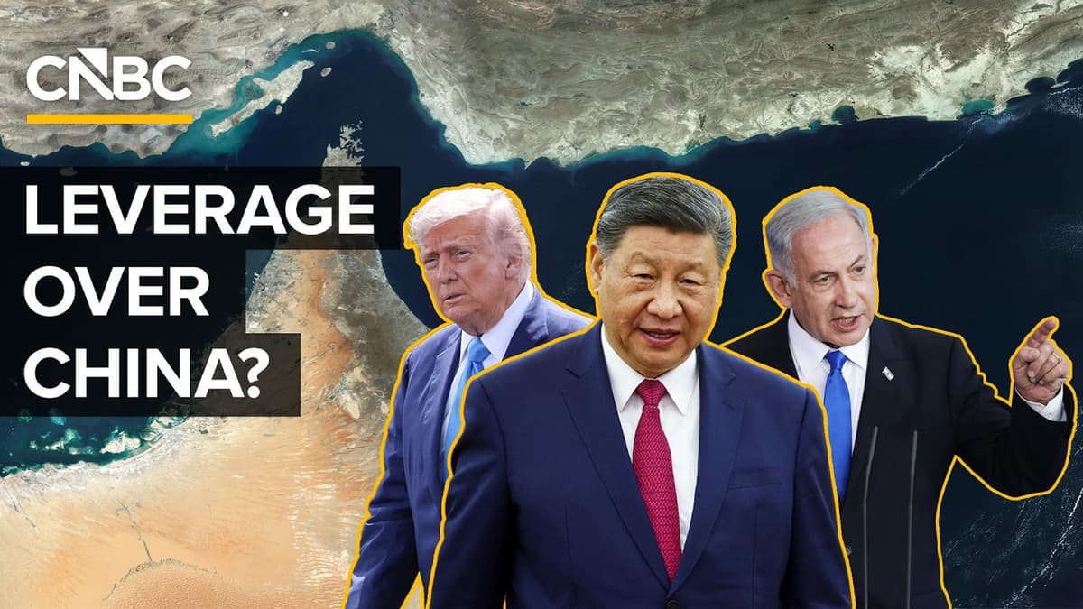 What The Iran War Means For China’s Energy Supply - CNBC cover