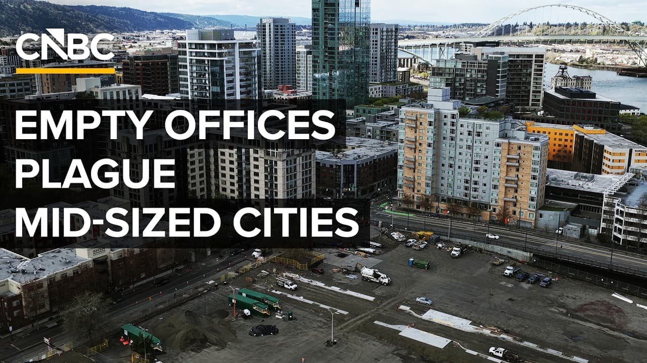 Why Empty Office Buildings Are Costing Mid-Sized Cities Like Portland Millions — CNBC cover