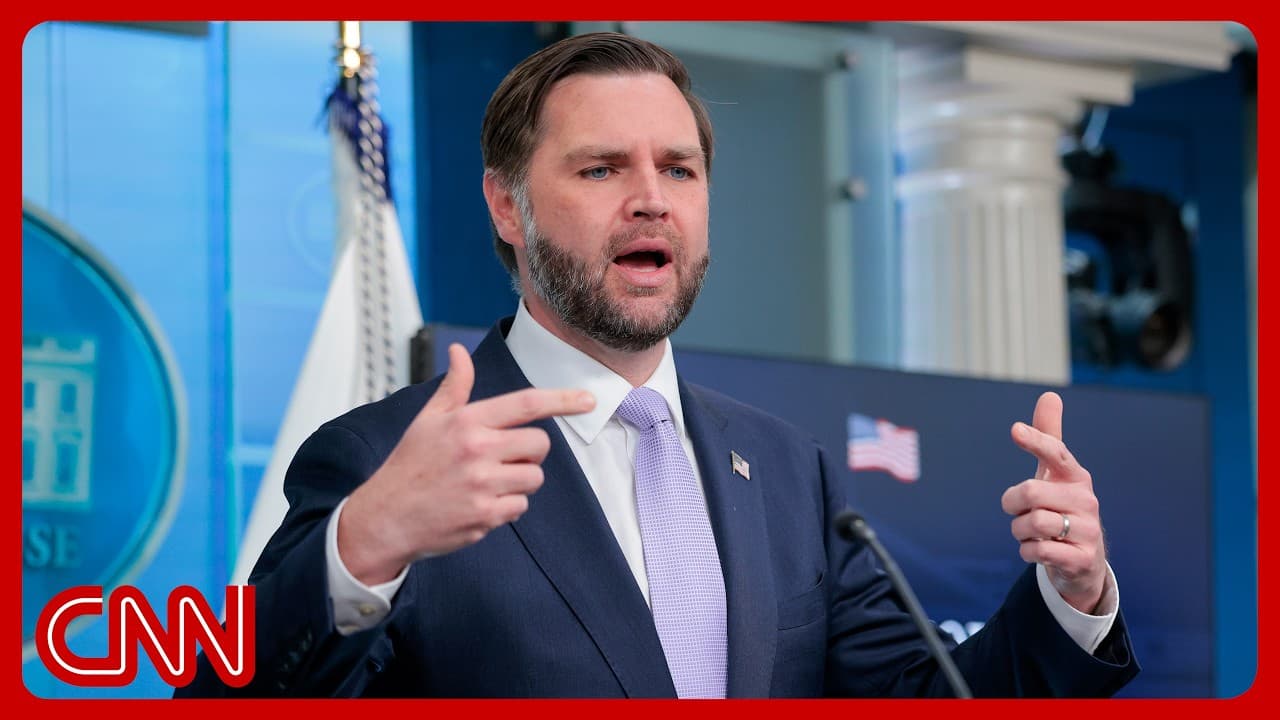 JD Vance fields questions on Iran war, insider trading, DOJ fund, and more — CNN cover
