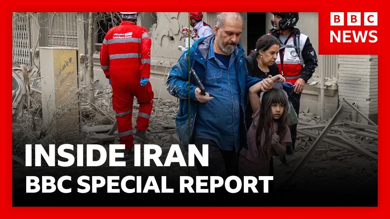 Special Report: Inside Iran - as US says war may be over in two weeks| BBC News - BBC News cover