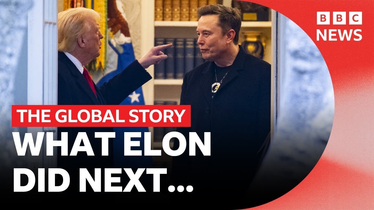 Why Elon Musk is even more powerful than you think | The Global Story — BBC News cover
