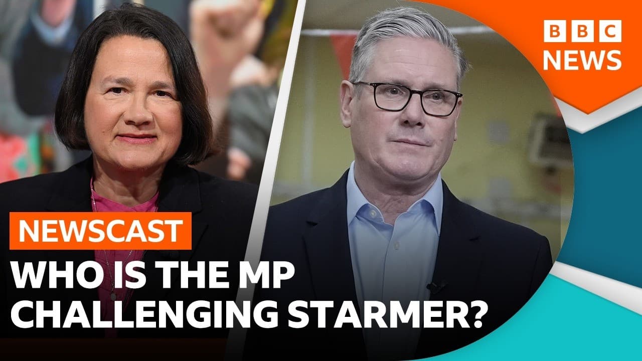 Who is Catherine West, the MP challenging Keir Starmer? | BBC Newscast — BBC News cover