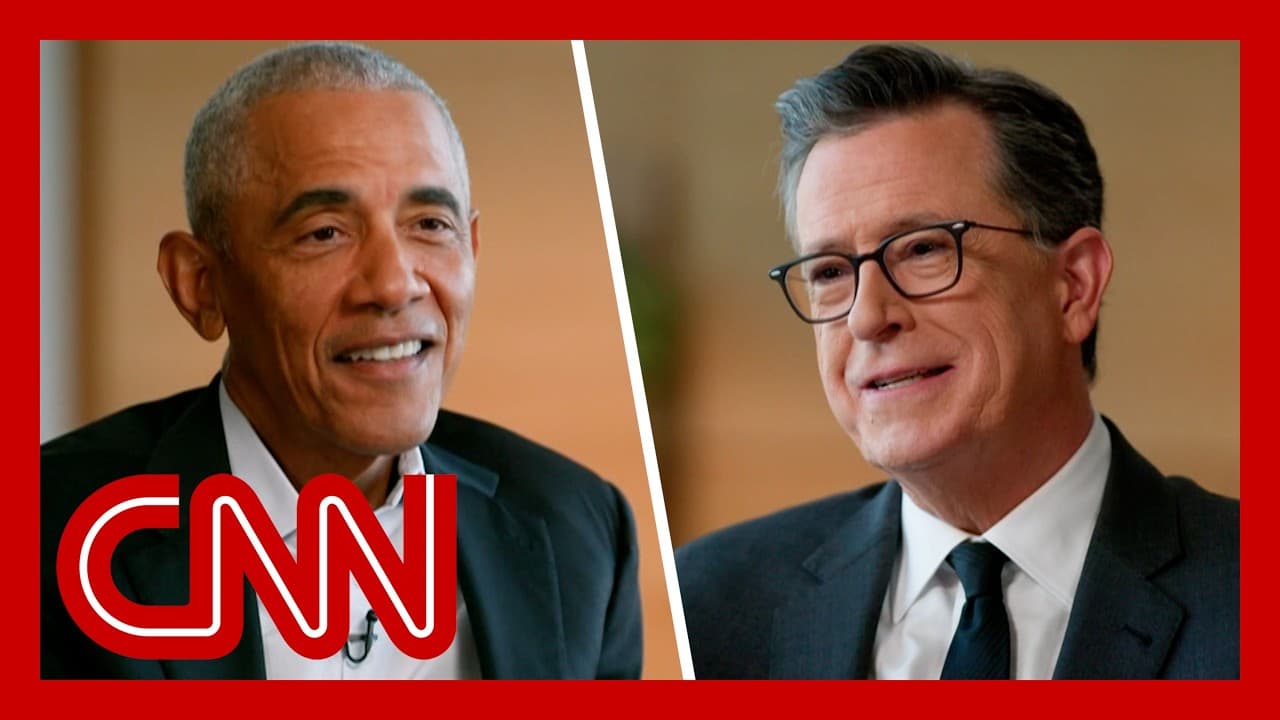 Obama jokes Colbert could run for president — CNN cover
