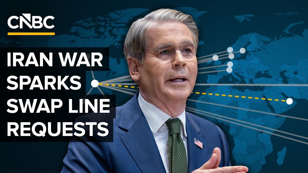 Iran War Spurs Debate Over Expanding U.S. Central Bank Swap Lines — CNBC cover