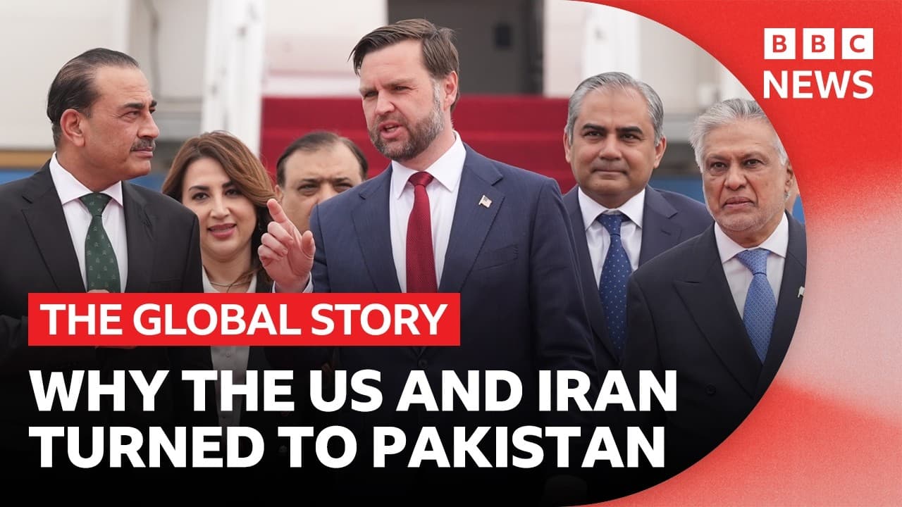 Why is Pakistan hosting Iran-US peace talks? | The Global Story - BBC News cover