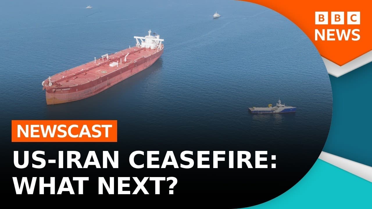 US-Iran conflict: Is the Strait of Hormuz open? | BBC News — BBC News cover