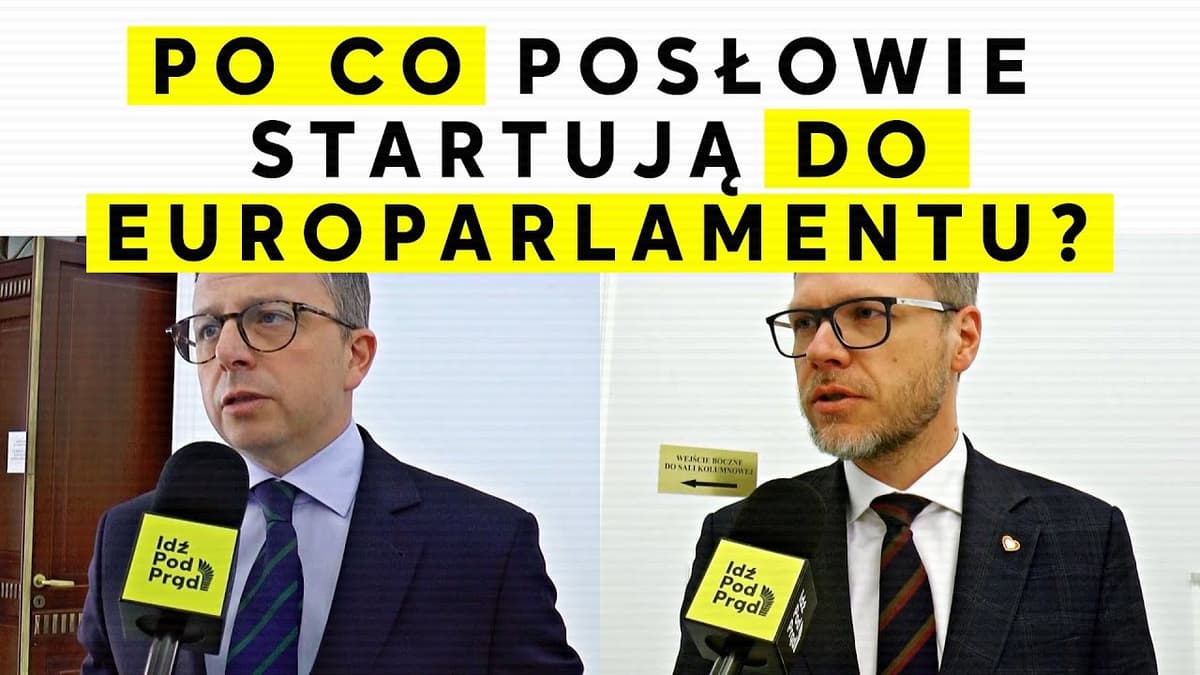 Po co posłowie startują do Europarlamentu? - Idź Pod Prąd Dogrywka cover