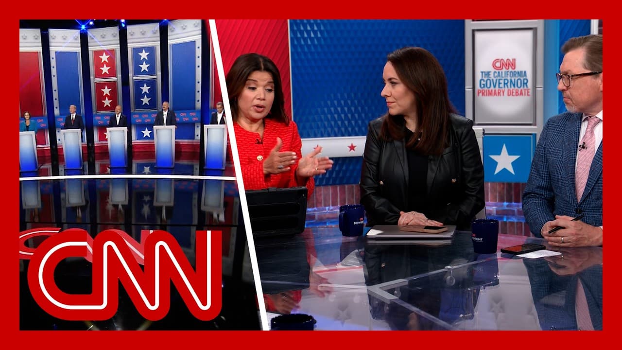 Panel: Standouts and stumbles from the CA governor debate — CNN cover