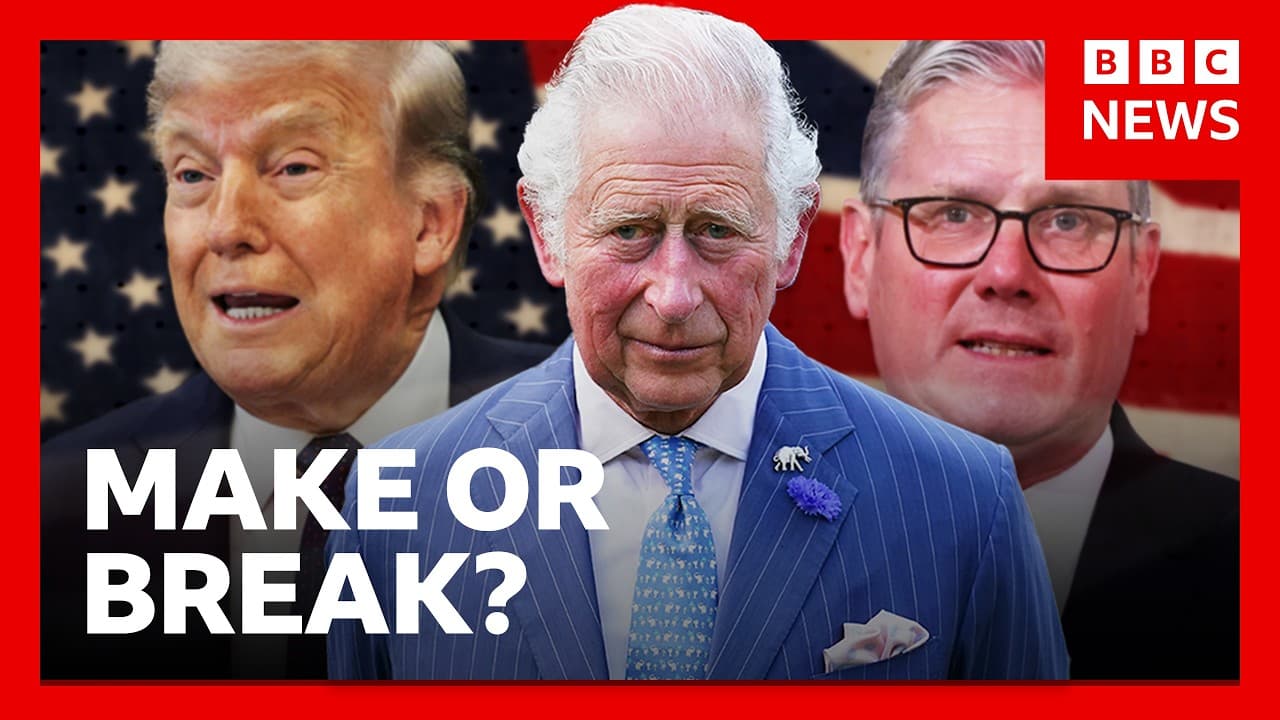 How King Charles could fix Trump and Starmer's relationship | BBC News - BBC News cover