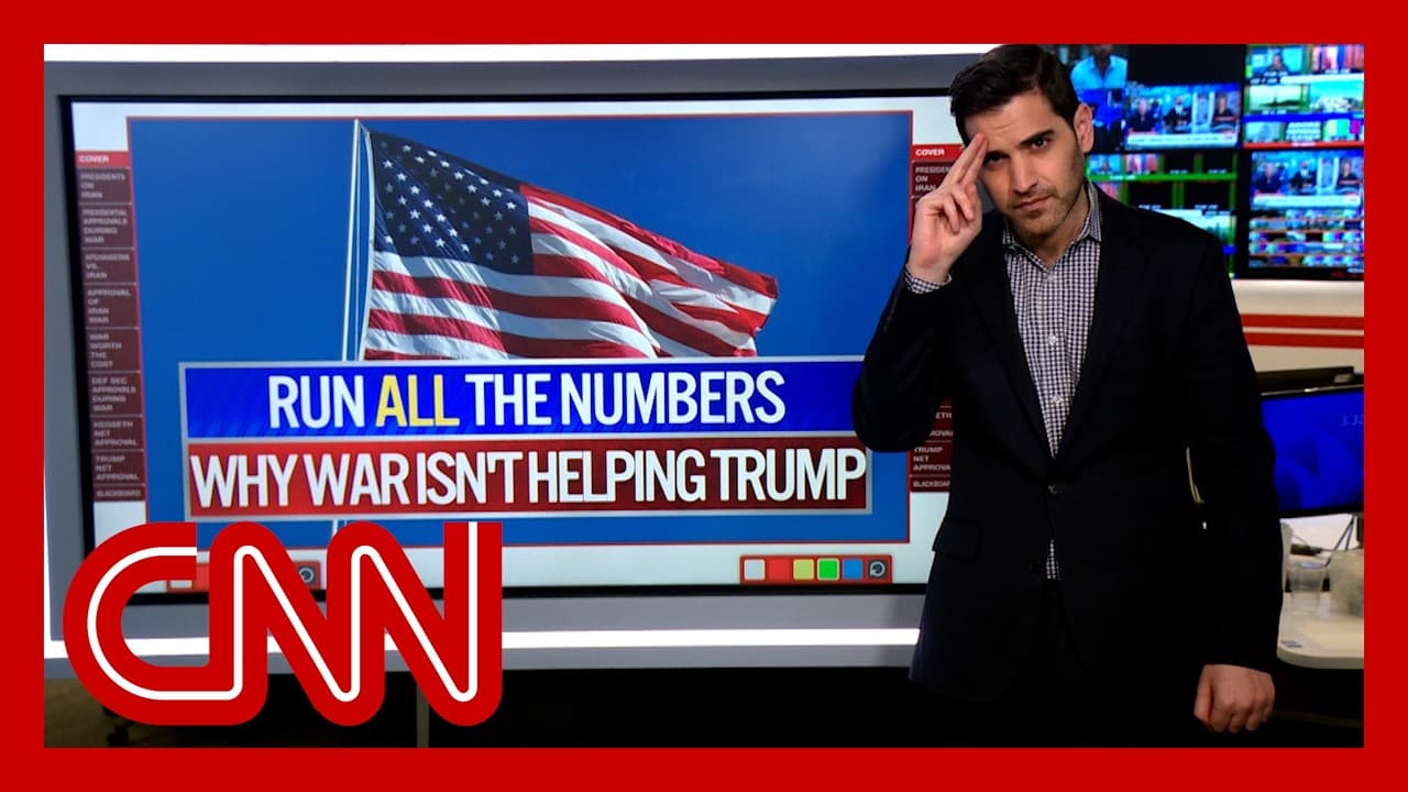 War usually boosts presidents. Why isn’t it helping Trump? - CNN cover