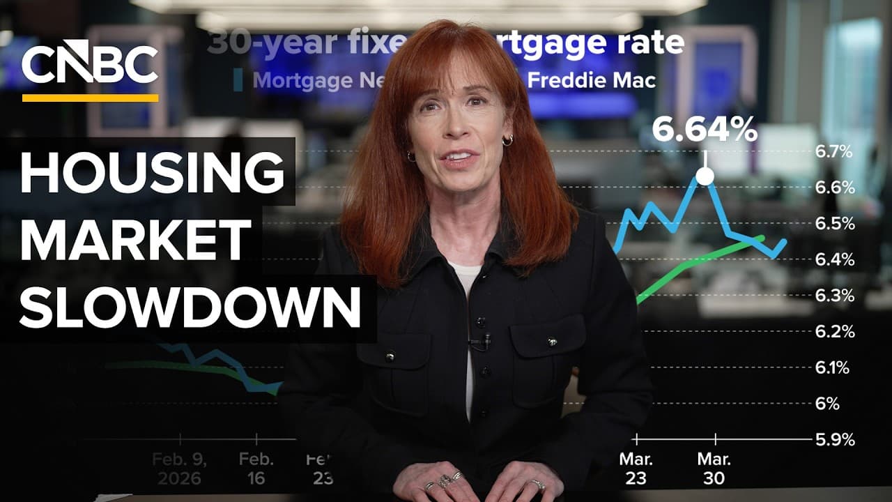 Why Home Buyers And Sellers Are Exiting The Market - CNBC cover