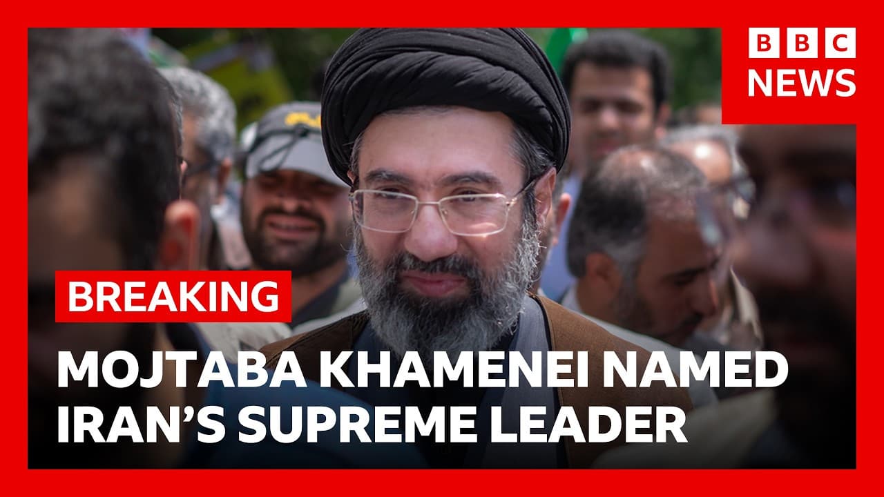 Mojtaba Khamenei to succeed his father as Iran’s supreme leader | BBC News - BBC News cover
