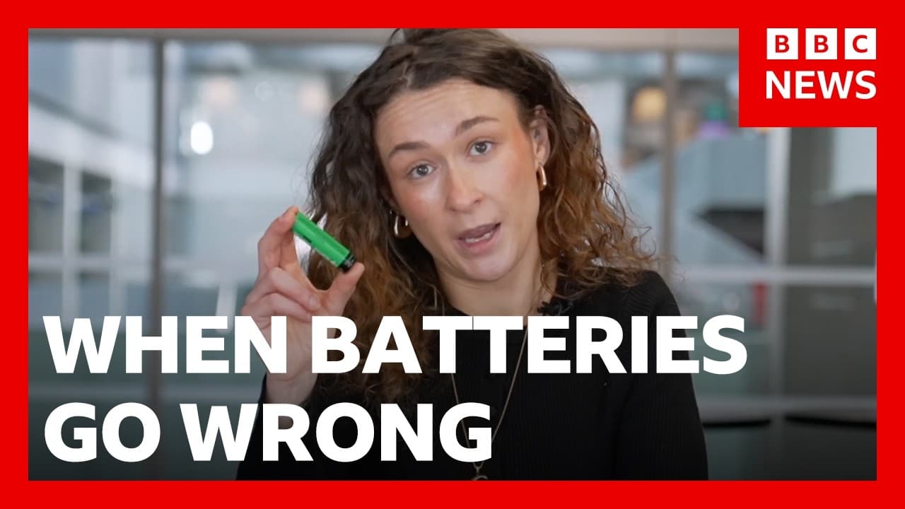 Why lithium‑ion battery fires are so dangerous | BBC News — BBC News cover