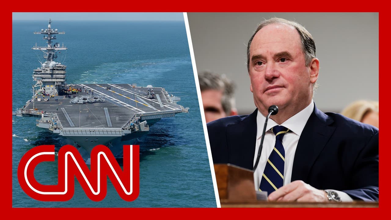 US Navy secretary Phalen ousted: What it means for Iran blockade - CNN cover