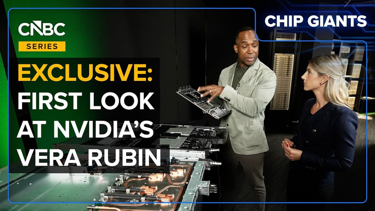Deconstructing Nvidia’s Vera Rubin — The Successor To Blackwell That’s 10x More Efficient - CNBC cover