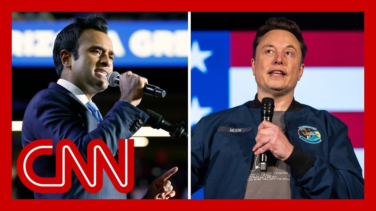 Musk and Ramaswamy take on Trump’s immigration crackdown - CNN cover