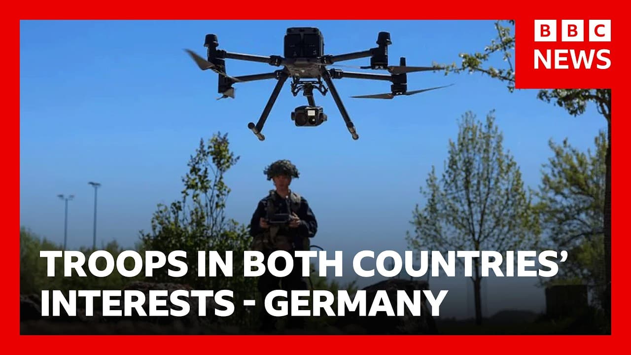 Germany: US troops in both countries' interests | BBC News - BBC News cover