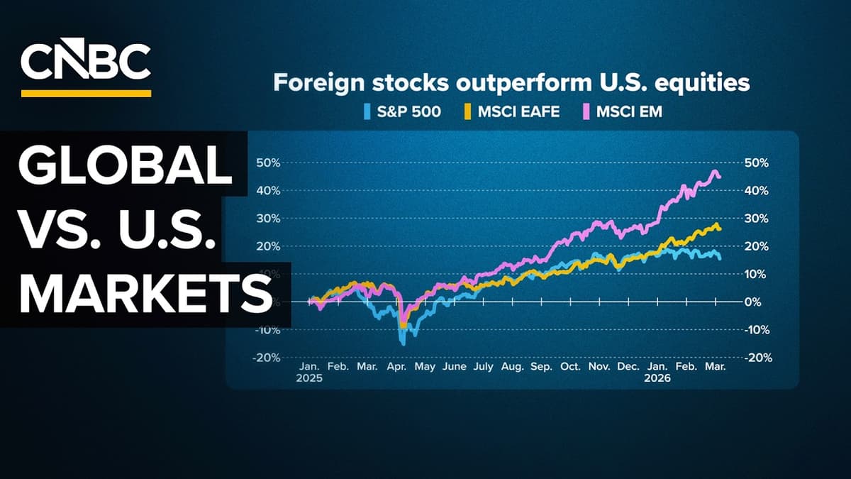 Why Investors Are Looking Beyond The U.S. Market - CNBC cover