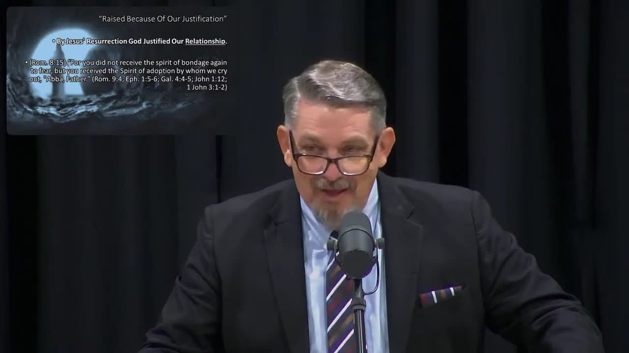 Raised Because Of Our Justification — Creekside cover