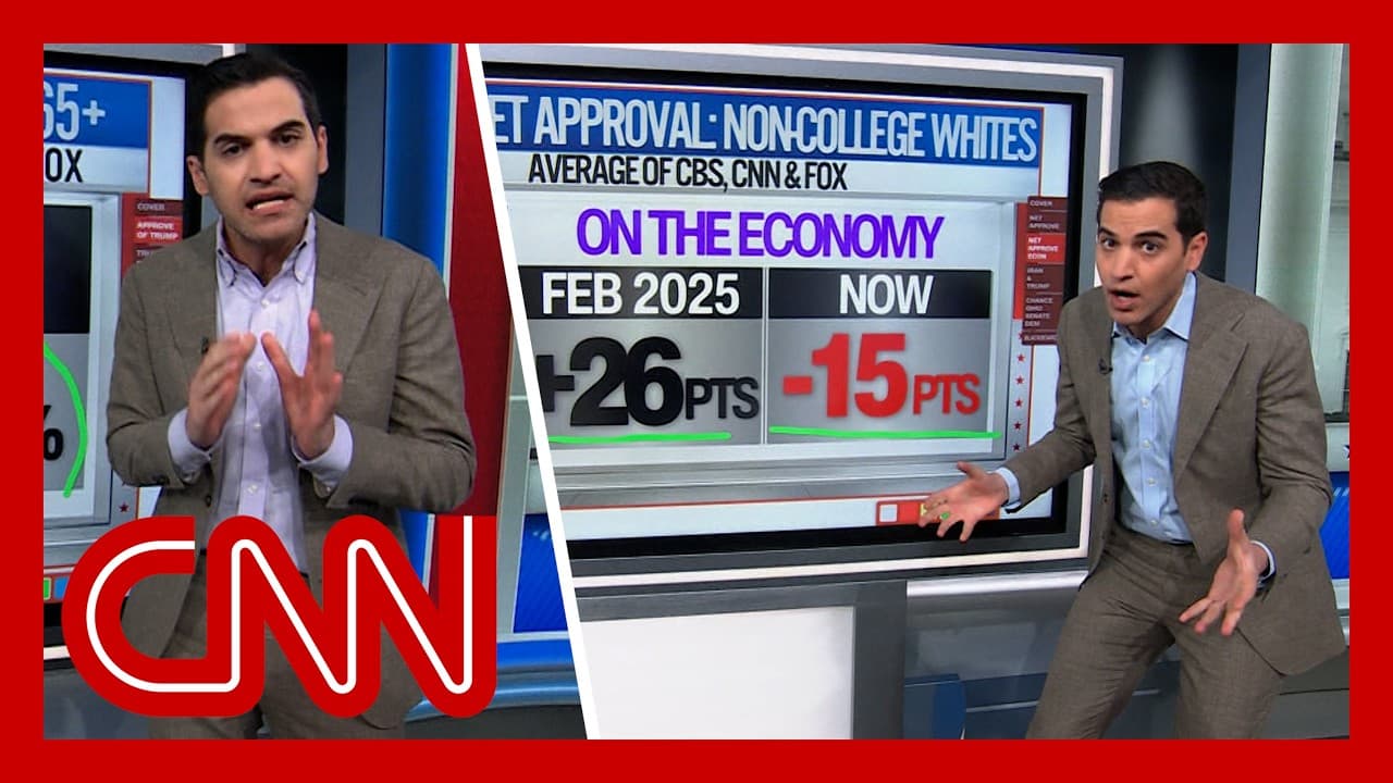 25 minutes of Harry Enten running this week's numbers - CNN cover