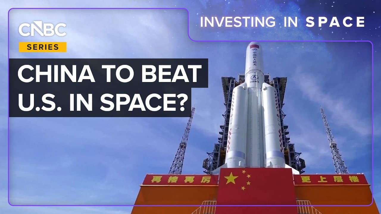 China Is Creeping On U.S. Space Dominance. Can The U.S. Stay Ahead? - CNBC cover