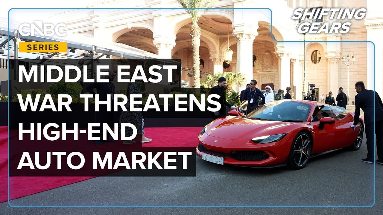 How Middle East Tension Adds Another Threat To Challenged Luxury Carmakers - CNBC cover
