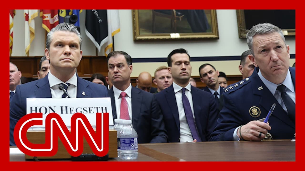 Hegseth defends $1.5T DOD budget request for 2027 - CNN cover