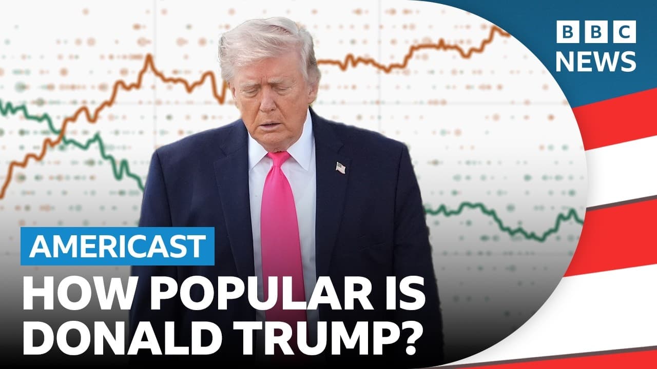 What do Americans REALLY think of Trump? | BBC Americast - BBC News cover