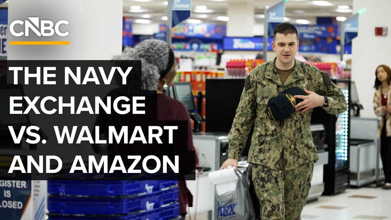 How The Navy Exchange Is Fighting To Win Back Shoppers From Amazon And Walmart - CNBC cover