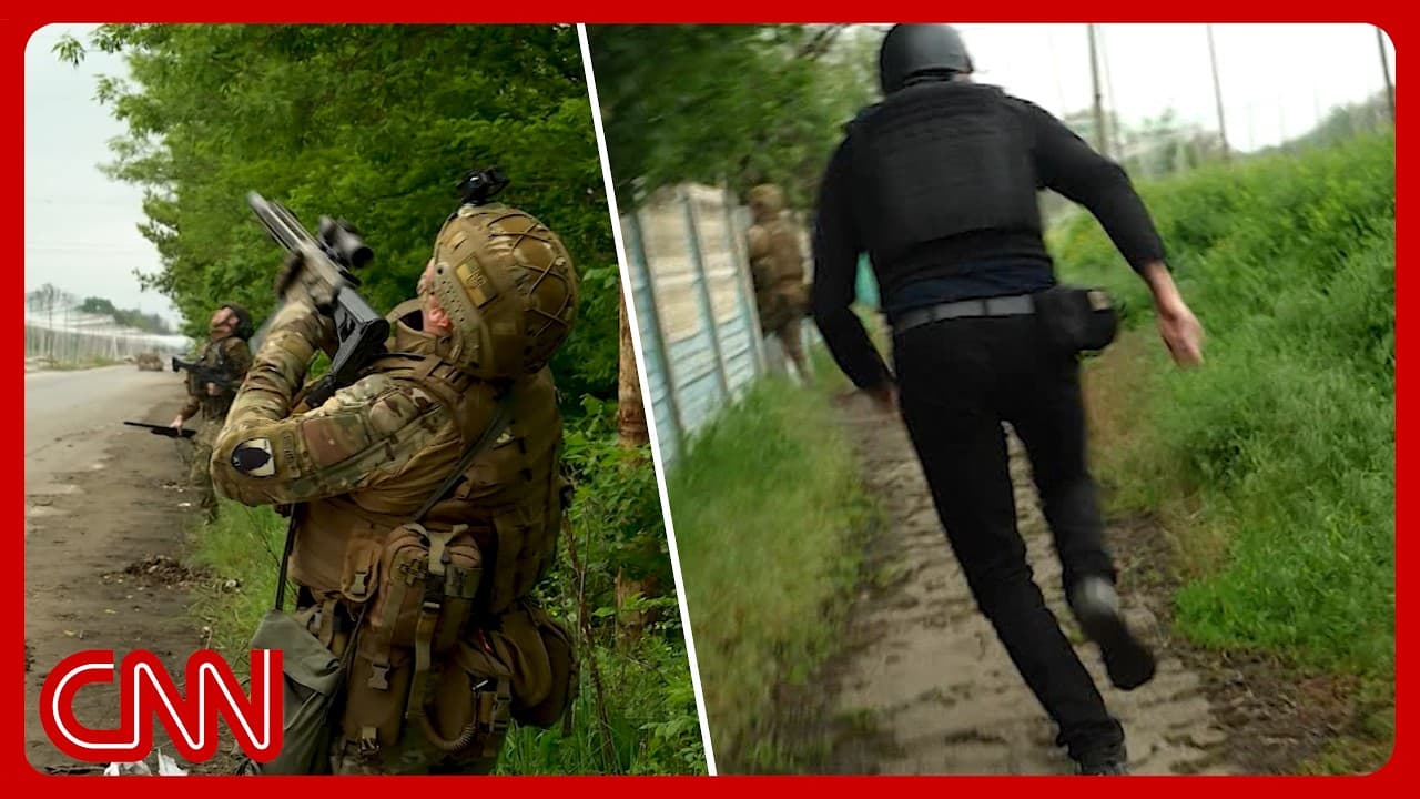 CNN captures 14 Russian drone attacks on Ukraine's 'Road of Life' — CNN cover