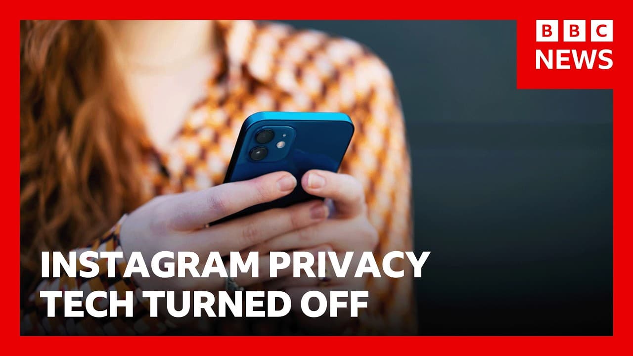 Instagram privacy tech turned off - what does it mean for your DMs? | BBC News — BBC News cover