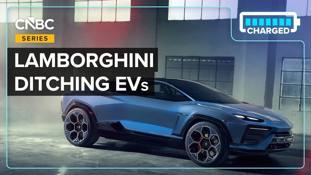 Why Lamborghini Has Ditched EVs And Ferrari Hasn’t - CNBC cover