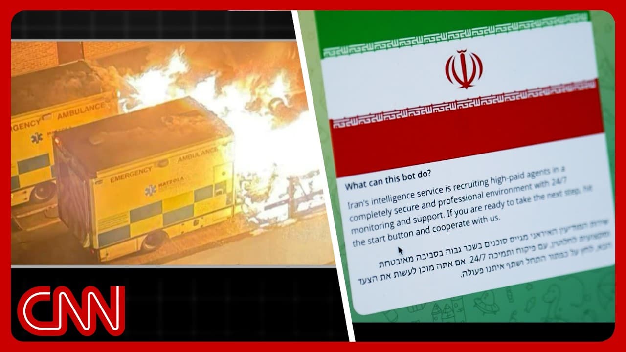 CNN investigates apparent links between Iran & antisemitic attacks in Europe — CNN cover