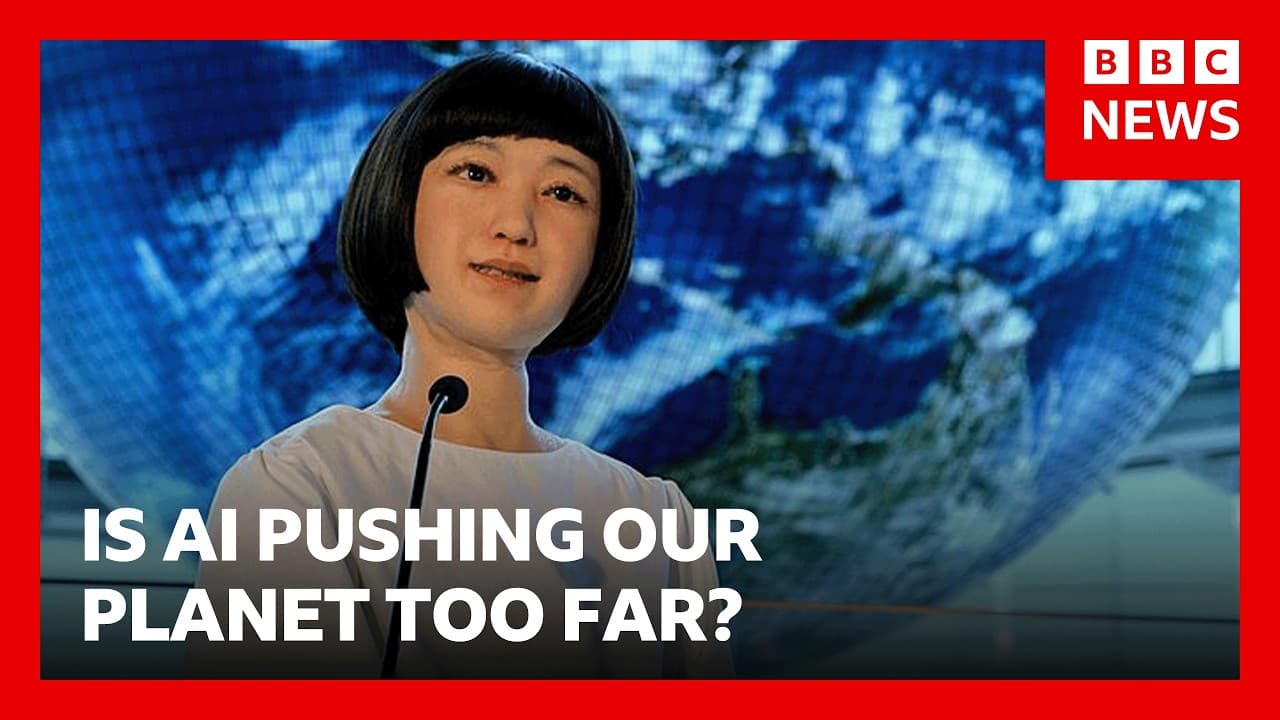 Is AI pushing our planet too far? | BBC News — BBC News cover