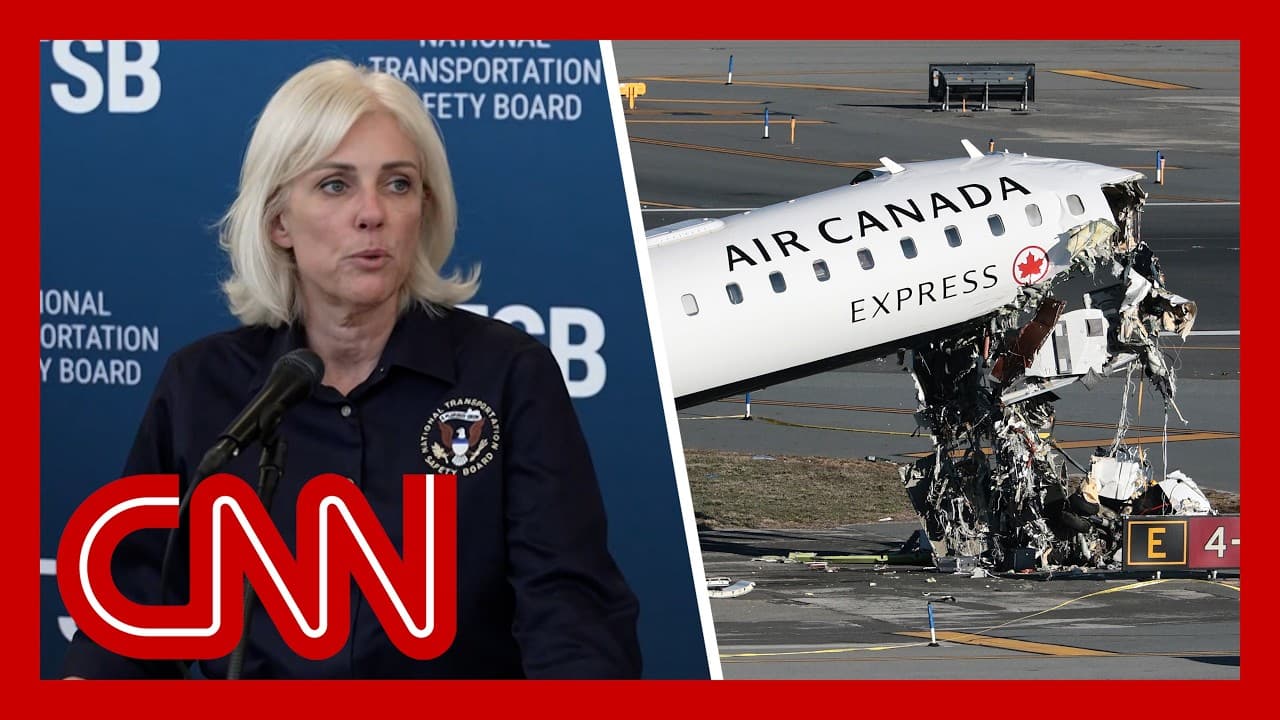 Officials give update on LaGuardia runway collision - CNN cover