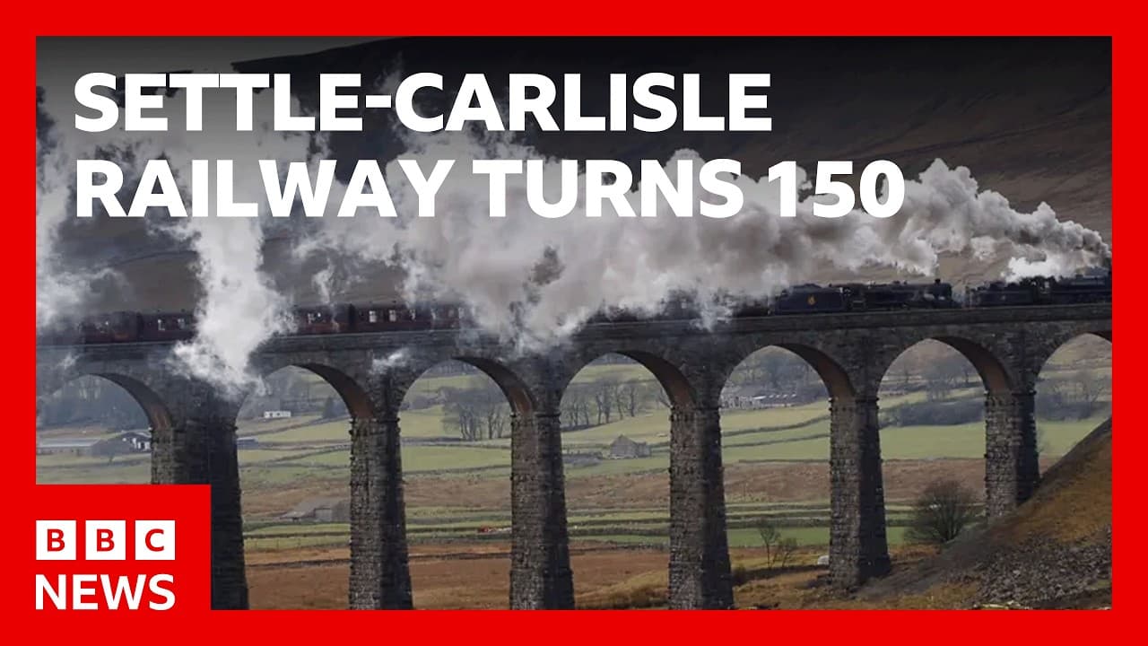 Is this the most scenic railway in the world? | BBC News - BBC News cover