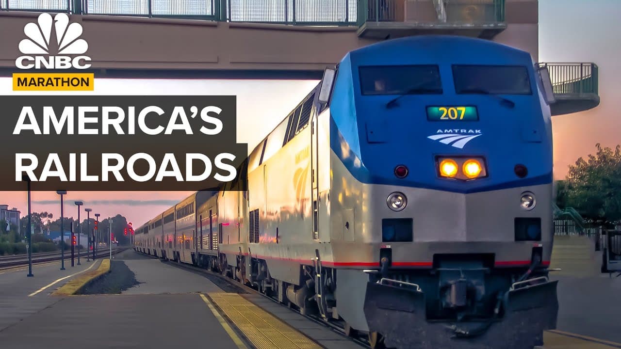 CNBC Explores: America’s Railroads | CNBC Marathon - CNBC cover
